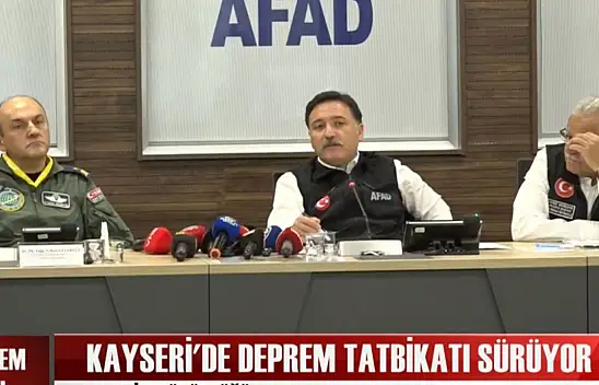 Kayseri'de deprem tatbikatı sürüyor: İşte enkaz noktaları!