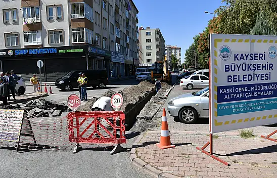 Kayseri'de DSİ Katlı Kavşağı gün sayıyor!