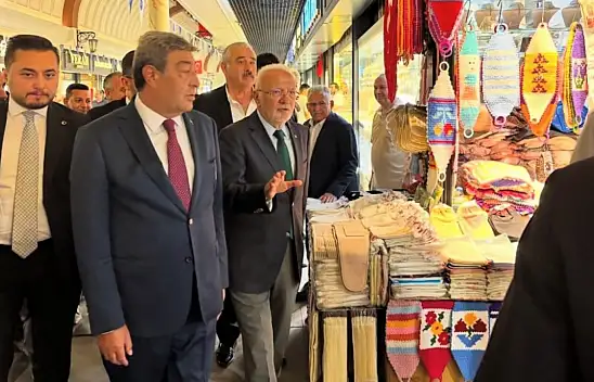 Kayseri'de esnaf buluşması: Elitaş ve Ataş'tan sahada dikkat çeken mesajlar