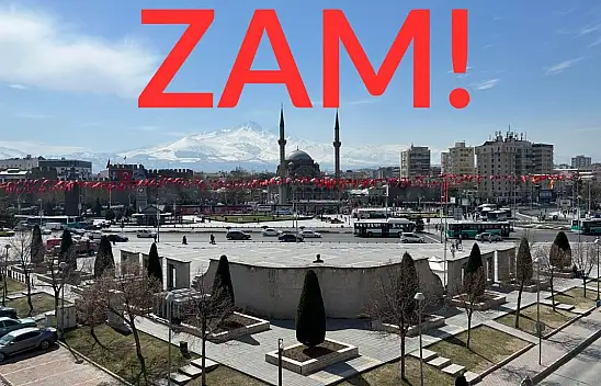 Kayseri'de fiyatlara bayram sonrası ilk zam geldi!