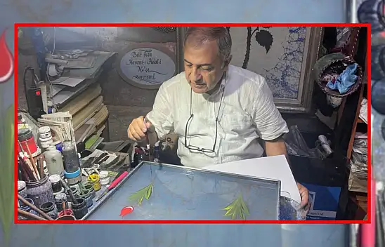Kayseri'de fizik öğretmeni 20 yıldır bu sanatın peşinde! 'Bizi başka bir aleme götürüyor'