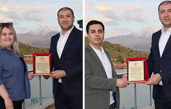 Kayseri'de Hakim Kocaçakır ile Savcı Bağcı onuruna veda gecesi!