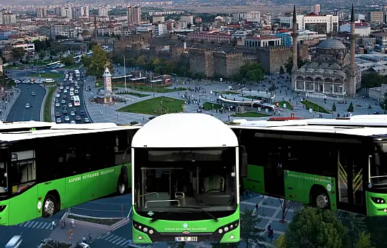 Kayseri'de halk otobüsleri vatandaşları çileden çıkardı!
