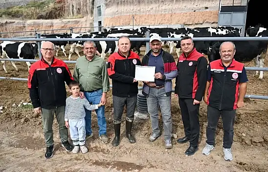 Kayseri'de hastalıklardan ari işletmeye belge takdimi!