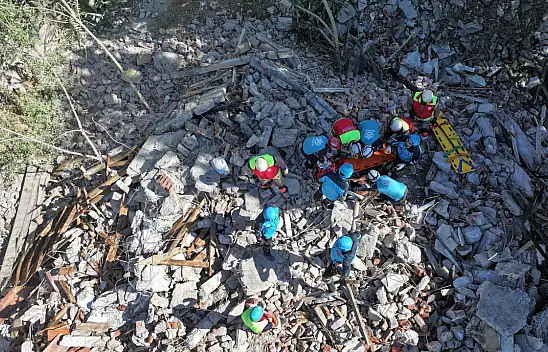 Kayseri'de herkes bu deprem tatbikatını konuşuyor!