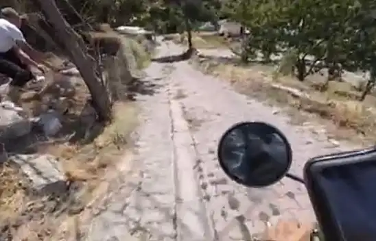 Kayseri'de içerik üreticisine taşlı saldırı!