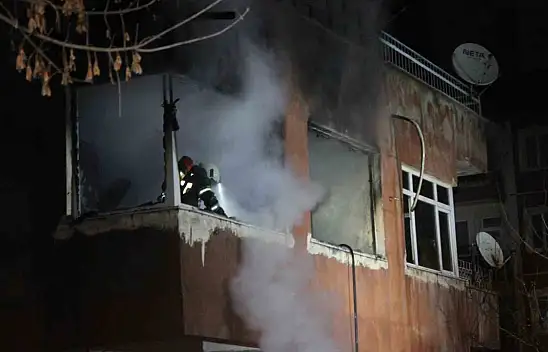 Kayseri'de korkutan yangın!