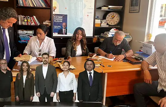 Kayseri'de ilk seçim heyecanı o ilçede başladı: Başkan güven tazeledi!