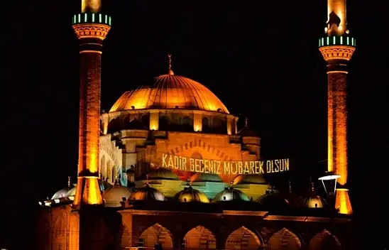 Kayseri'de Kadir Gecesi'ne özel anlamlı program