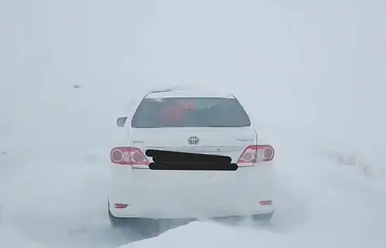 Kayseri'de kar bereketi: Vatandaşlar sırada!