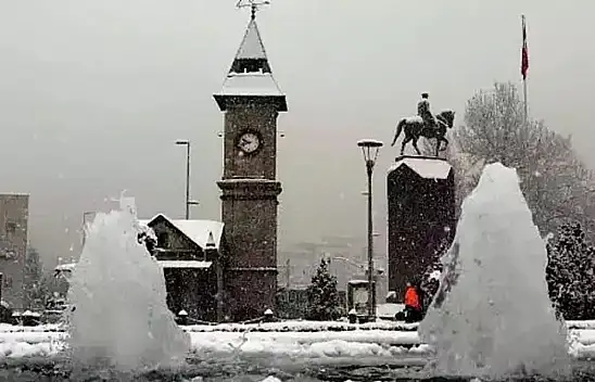 Kayseri'ye kar geliyor: İlk nereye yağacak? En yoğun kar yağışı hangi ilçelerde olacak?