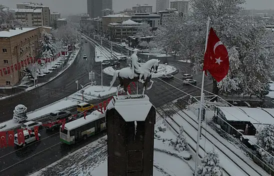Kayseri'de kar rekoru kırıldı!
