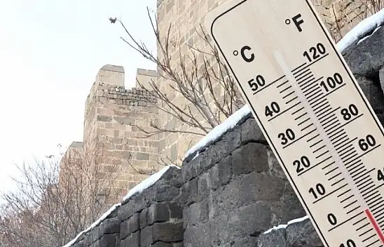 Kayseri'de kar yağışı ve soğuk hava etkisini sürdürüyor! (7 Ocak)