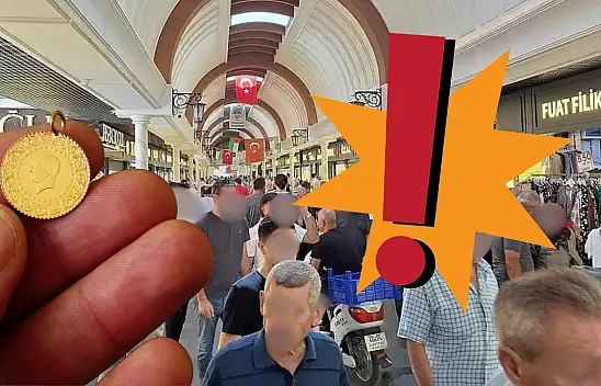 Kayseri'de Kazancılar Çarşısı karıştı: Gram altın paniği çeyrek altını gündeme getirdi!
