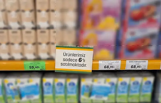 Kayseri'de ki Ünlü Market Zincirinde Süt Krizi!