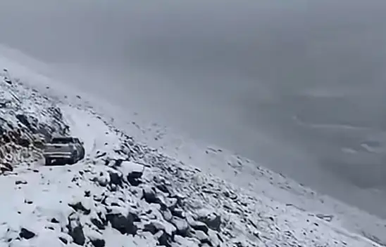 Kayseri'de kış erken geldi: O bölge beyaza büründü!