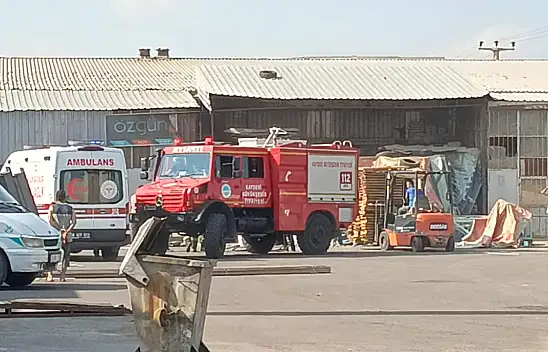 Kayseri'de Korkutan Yangın