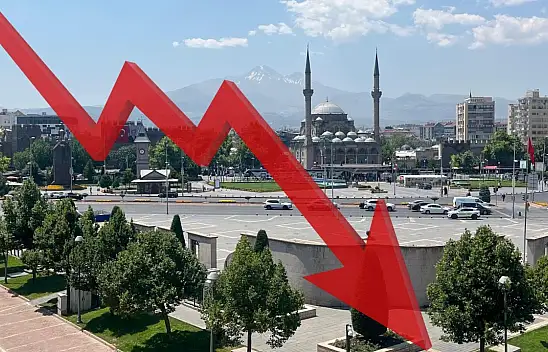 Kayseri'de kritik düşüş!