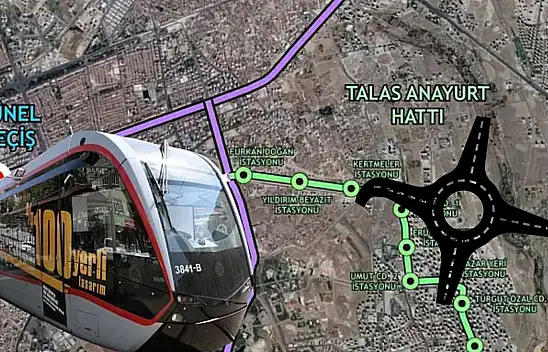 Kayseri'de merkez ilçe olmaya aday o ilçede çevre yolu yapımı tamamlandı