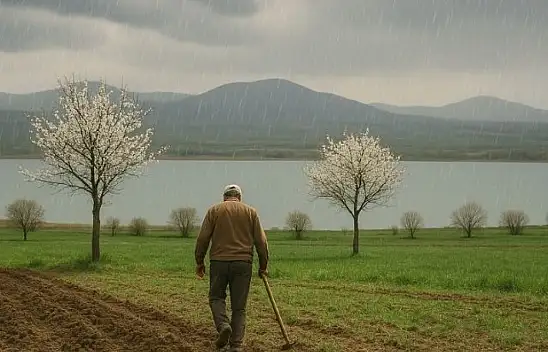 Kayseri'de Nisan yağmurları çiftçiye can, barajlara umut olacak mı?