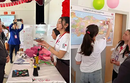 Kayseri'de o okul bilim yuvası oldu: Öğrenciler heyecanla anlattı, müdür ilgiyle dinledi!