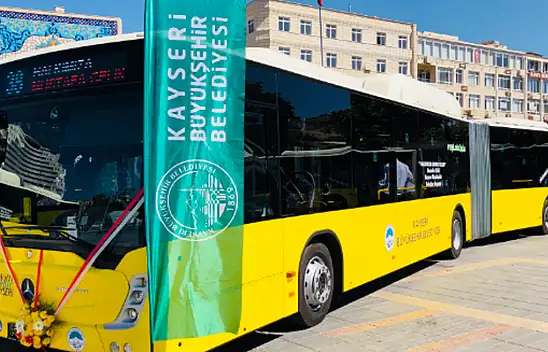 Kayseri'de o seferler ücretsiz!