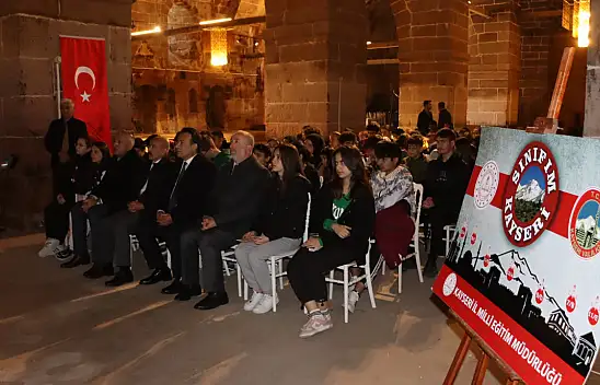 Kayseri'de öğrenciler tarihi mekanda ders aldı!