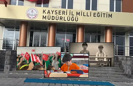 Kayseri'de öğrencilerinden coşkulu klip!