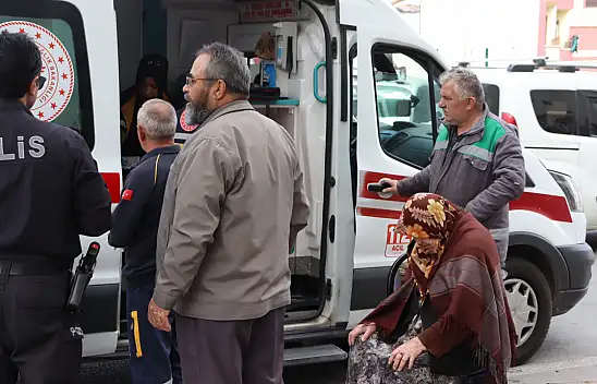 Kayseri'de otomobil ters döndü