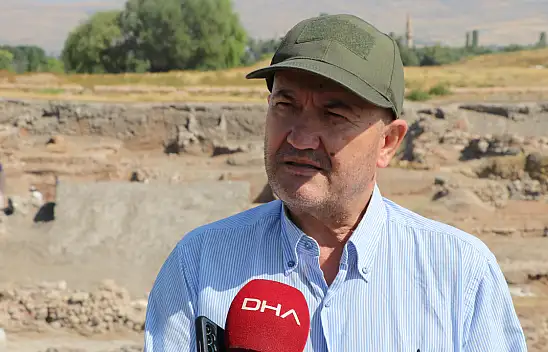 Kayseri'de saray kalıntılarından 20 oda ortaya çıkarıldı.