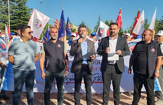 Kayseri'de sesler yükseldi – 'Sadaka değil hakkımızı istiyoruz!'