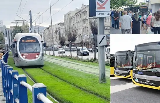 Kayseri'de tam bilet 5,73 TL, indirimli bilet 1,50 TL