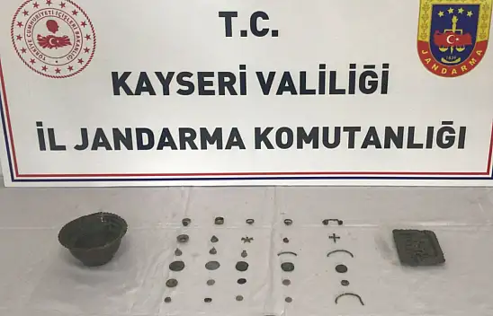 Kayseri'de Tarihi Eser Kaçakçısı Yakalandı!
