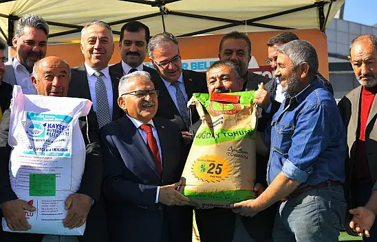 Kayseri'de tarımsal üretime rekor destek!