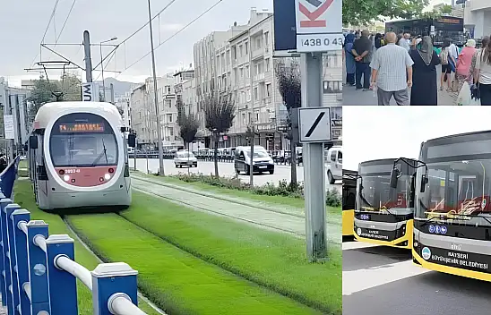 Kayseri'de toplu ulaşıma bayram düzenlemesi: Saatler değişti!