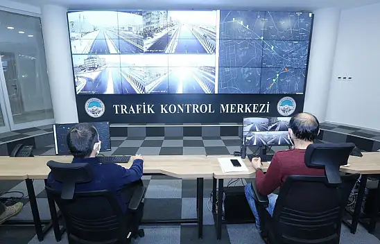 Kayseri'de, Trafik Kontrol Merkezi Projesi - Anında Müdahele İmkanı Sağlıyor!