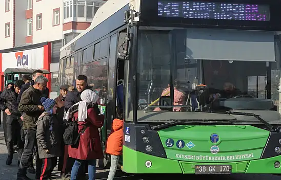 SON DAKİKA - Kayseri'de Ulaşıma Zam!