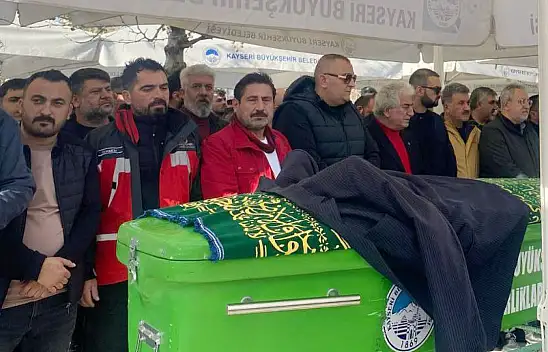 Kayseri'de Ülkücü Camianın sevilen ismi Mustafa Pusmaz son yolculuğuna uğurlandı