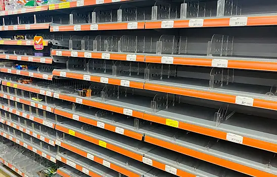 Kayseri'de ünlü market bomboş kaldı!