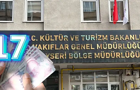 Kayseri'de Vakıflardan 17 daire satışa çıktı!