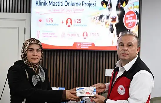Kayseri'de verimli süt teknolojilerine destek! Bakanlığın desteğiyle bakın ne dağıtıldı…