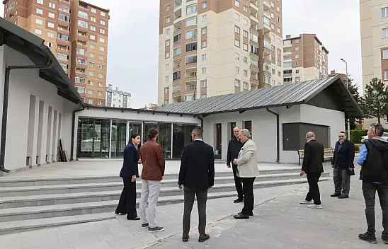 Kayseri'de yapımı tamamlanan tesiste tefriş çalışmaları başladı!