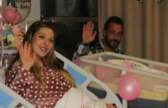 Kayseri'de yeni yılın ilk bebeği doğdu.. işte ismi!