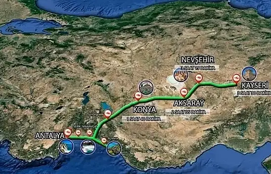 Kayseri'deki hızlı tren 4 ilden geçecek: İşte son durum!
