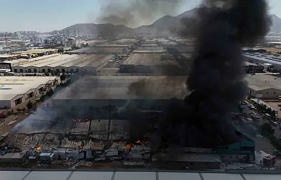 Kayseri OSB'de çıkan büyük yangın kontrol altına alındı!