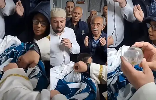 Kayseri'deki o camide büyük heyecan yaşandı!