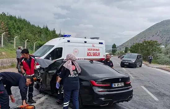 Kayseri'de trafik kazasında yaralanan vatandaş yaşam mücadelesini kaybetti!
