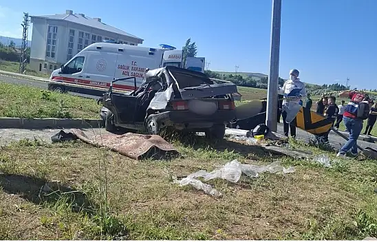 Kayseri'den acı haber! İki otomobil kazaya karıştı 1 yaşındaki bebek hayatını kaybetti