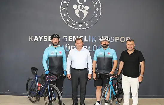 Kayseri'den İstanbul'a bisikletle gidecekler!