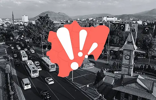 Tehlike büyüyor: Kayseri haritası kırmızıya büründü!